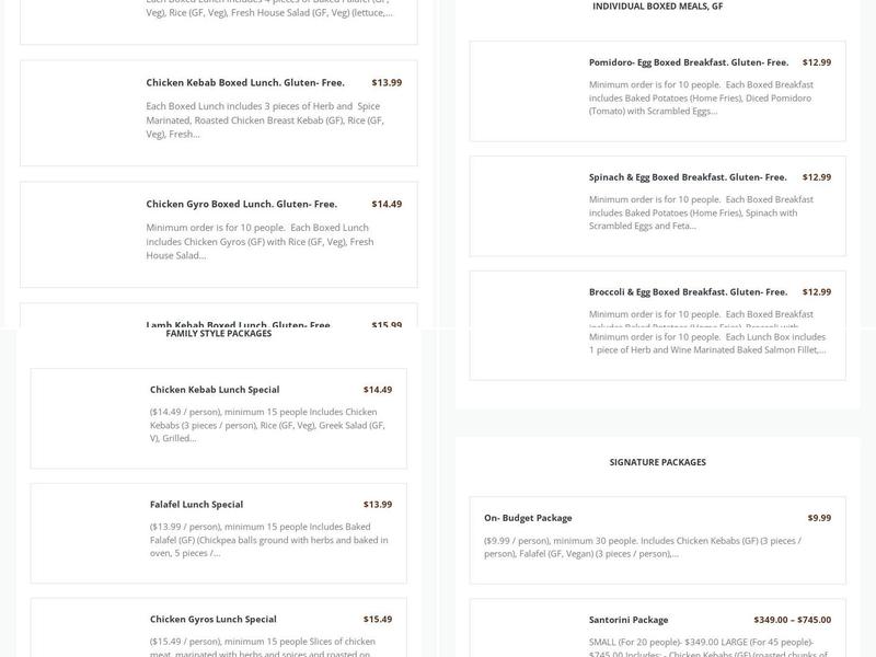 Flame Cafe & Catering (Greek & Armenian Food) Menu