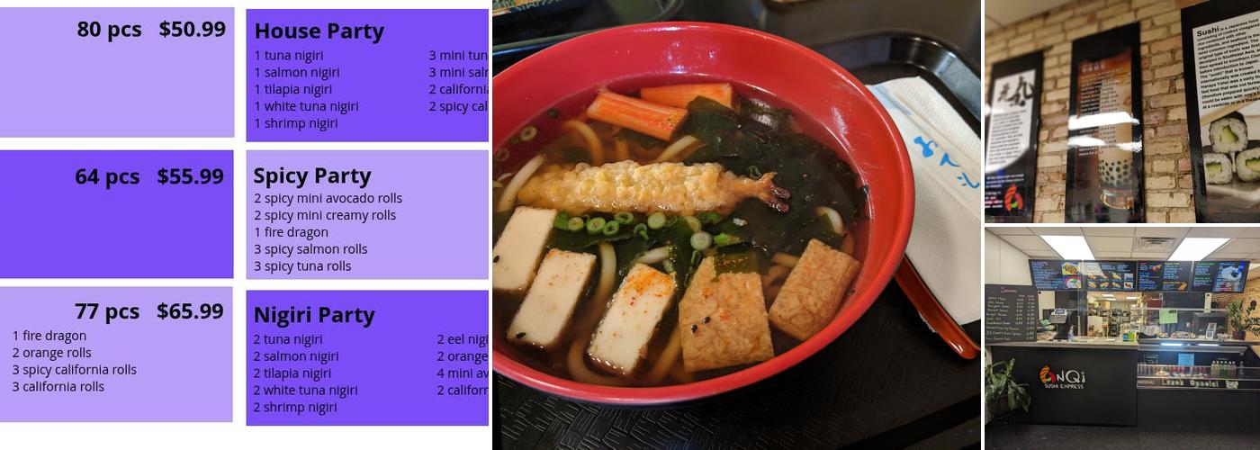 AnQi Sushi Express Menu