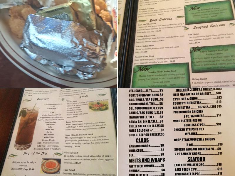 Splinter's Cafe Menu