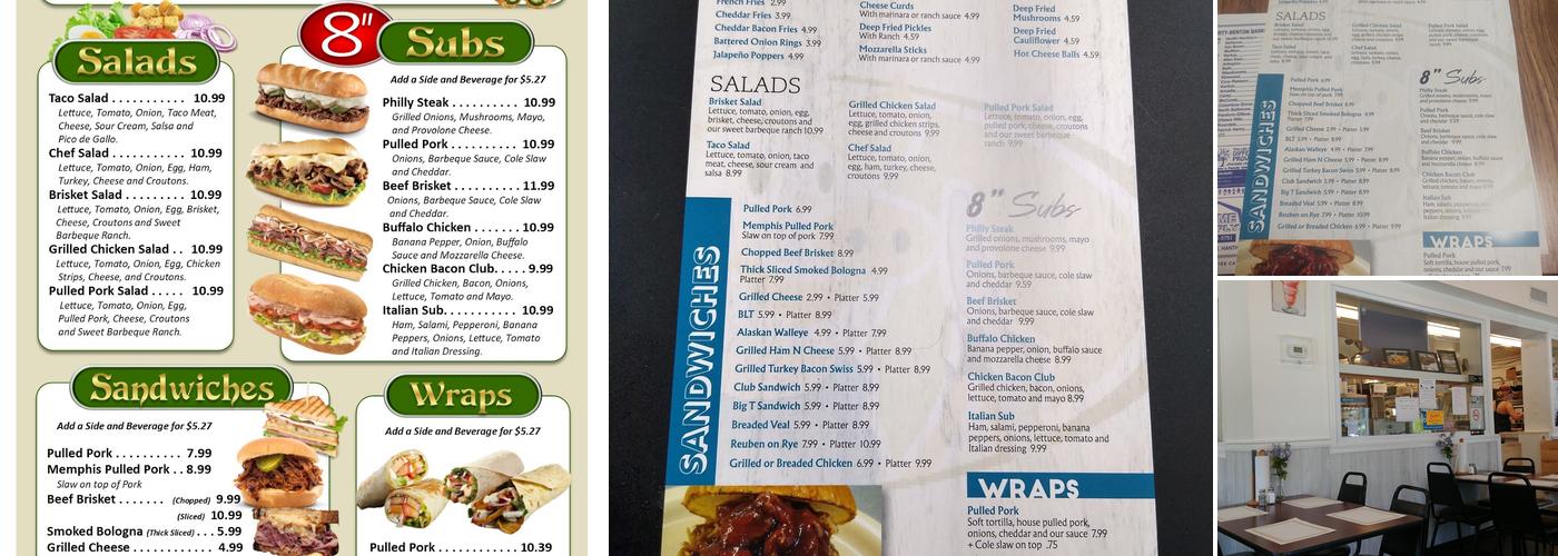 Smoking BBQ Menu