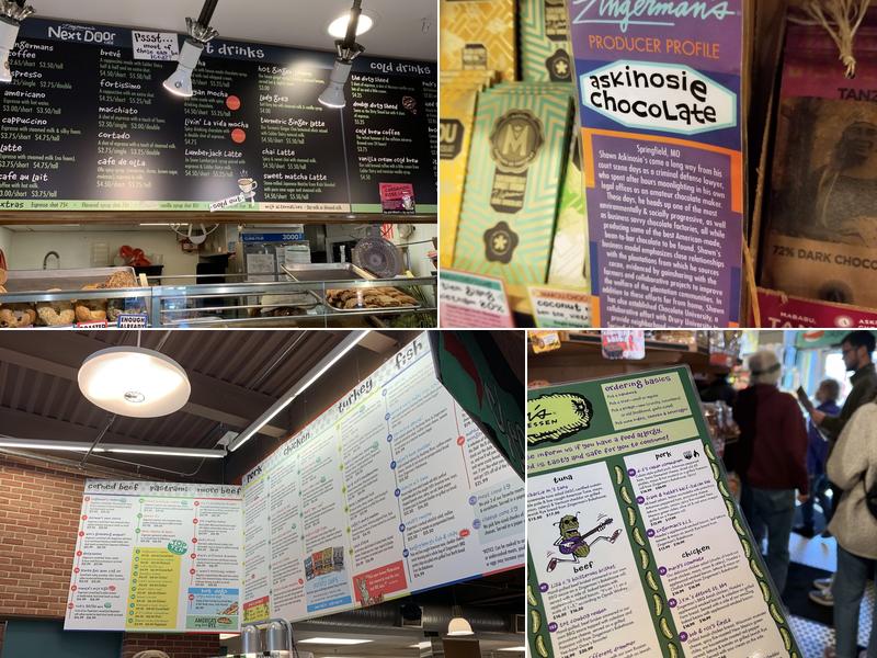 Zingerman's Next Door Café Menu
