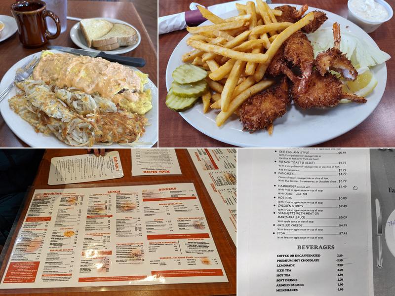 Saline Inn Menu