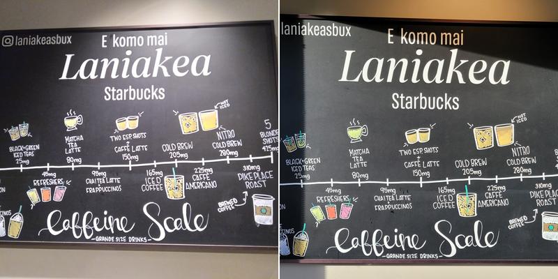 Starbucks Menu
