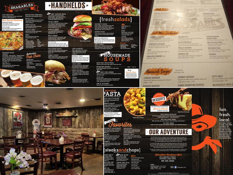 KemoSabes Roadhouse Grill Menu