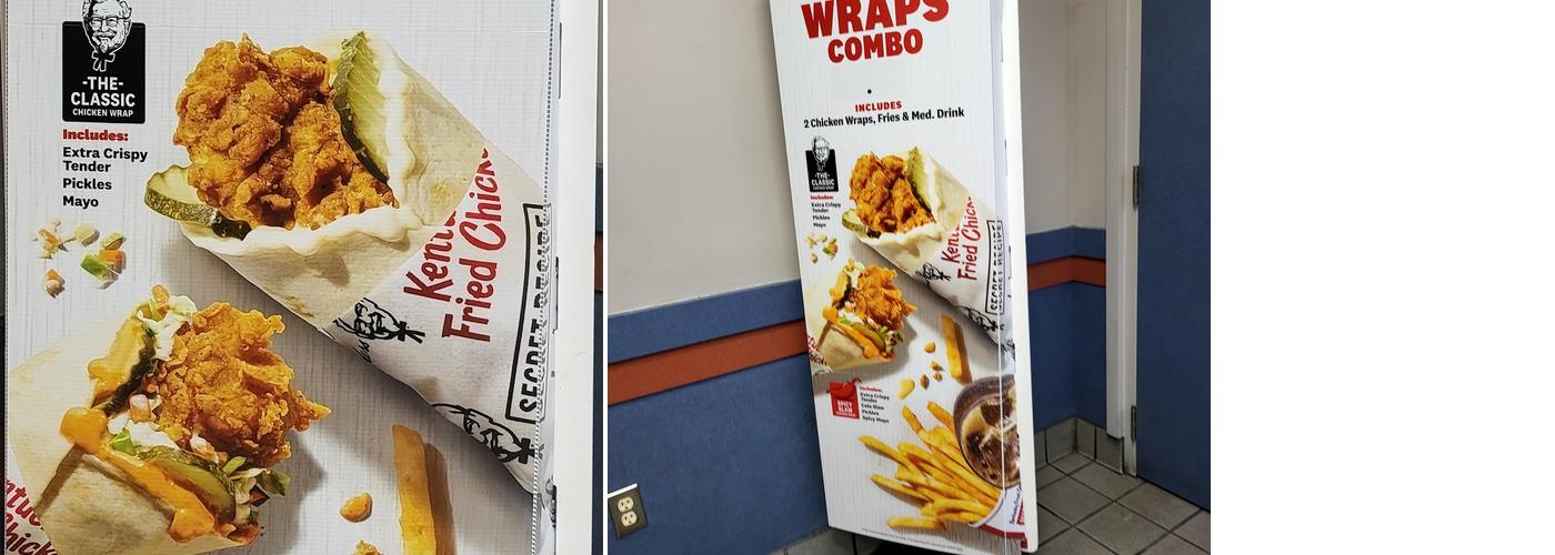 KFC Menu