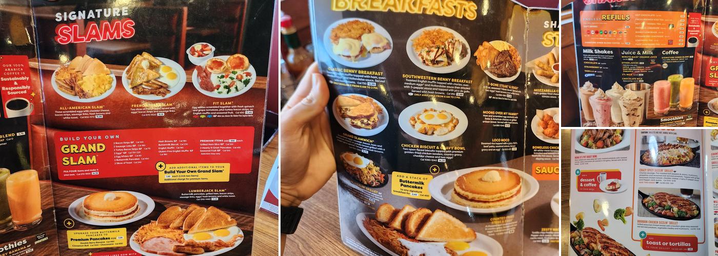 Denny's Menu
