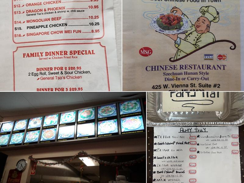 China Moon Menu
