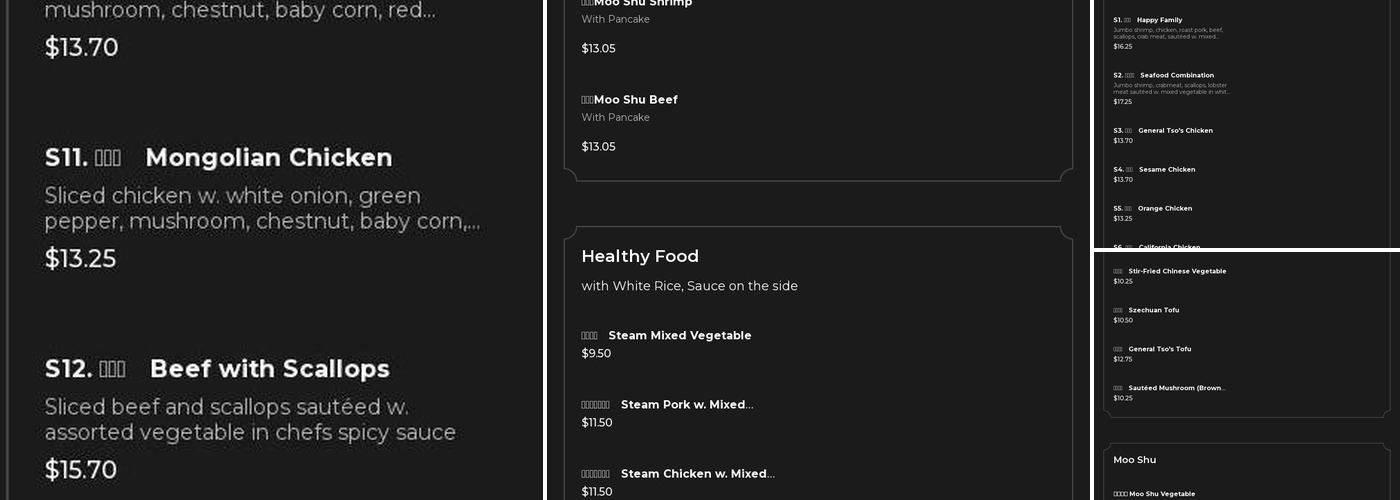 Wing Wah Express Menu