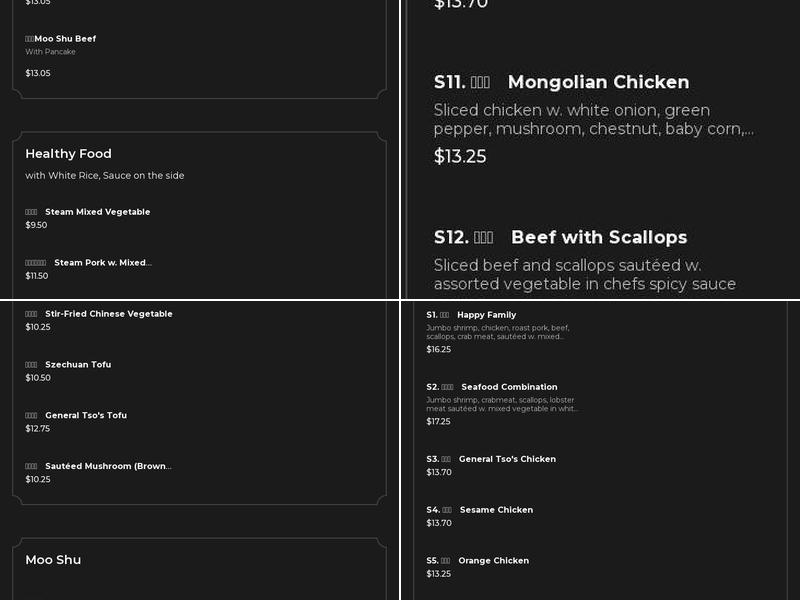 Wing Wah Express Menu