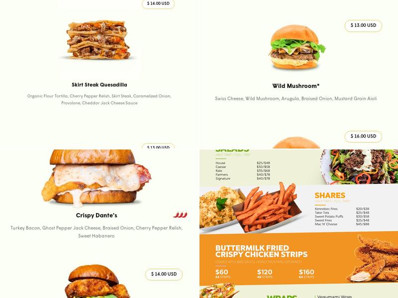 Brome Modern Eatery Menu