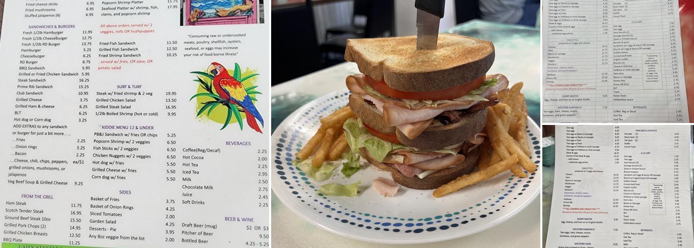 Sunnyside Grill Menu