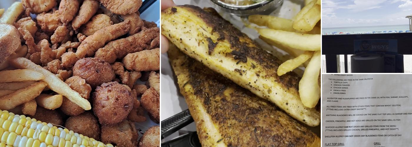 Pineapple Willy's Restaurant Menu