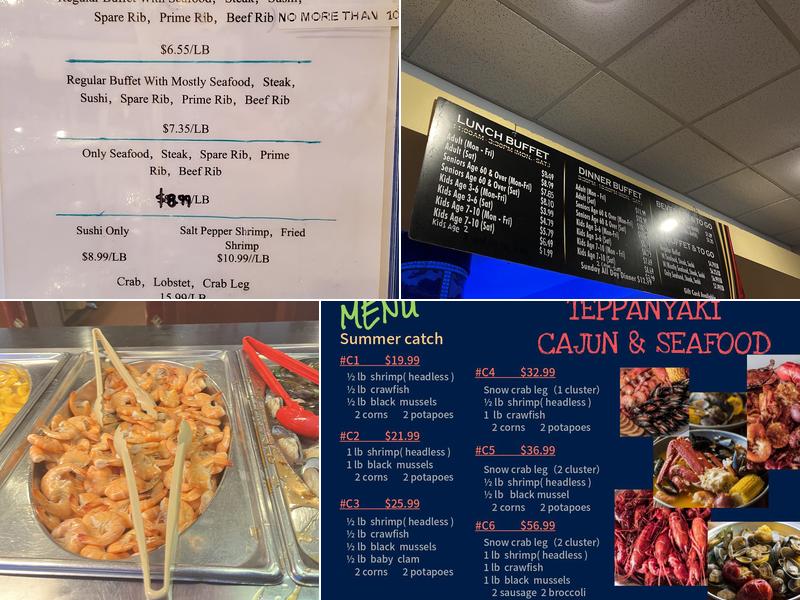 Teppanyaki Grill Menu