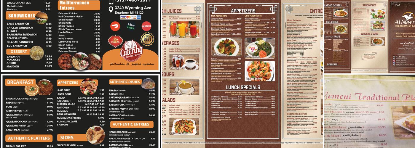 ALSHIBANI Cuisine Menu