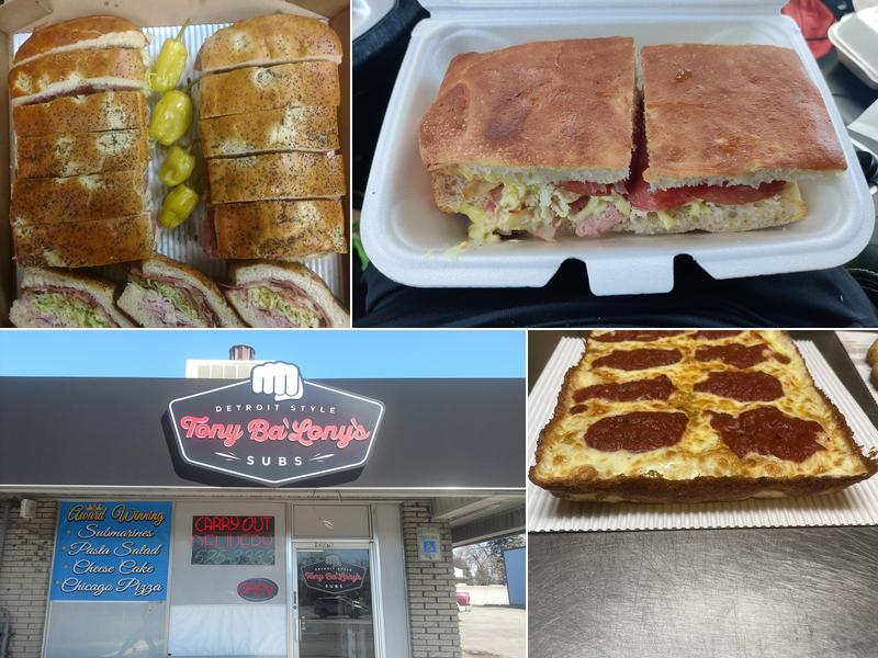 Tony Ba'lony's Detroit Style Subs