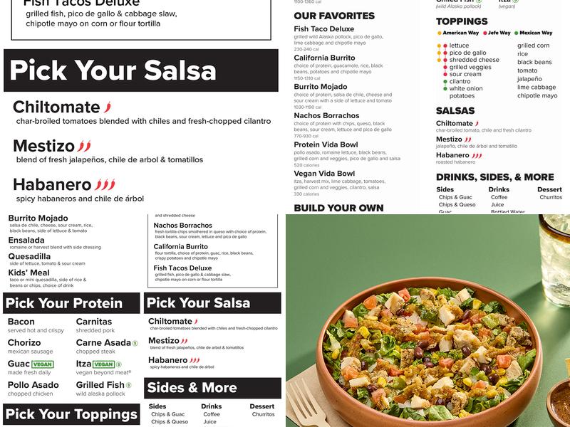 District Taco Menu