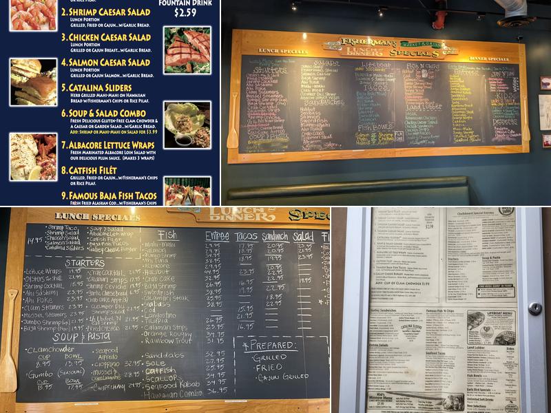 Fisherman's Market & Grill Menu