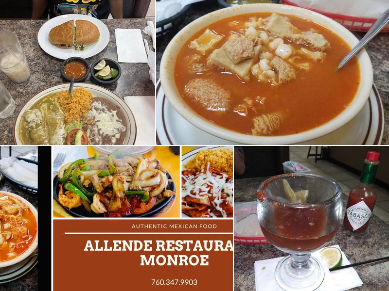Allende Restaurant 46900 Monroe St # 402, Indio