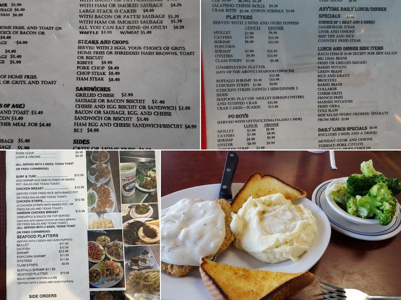 Cisco's Restaurant Menu