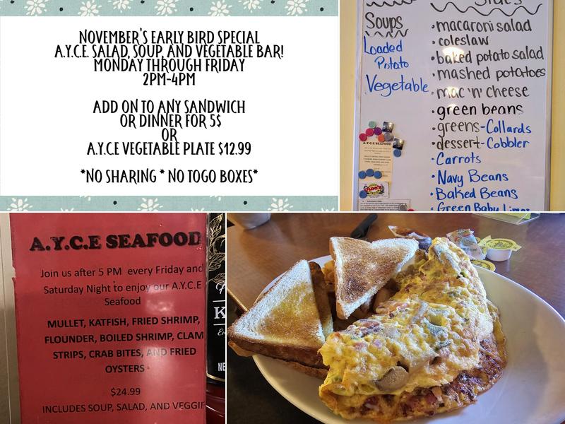 Ace's Restaurant Menu