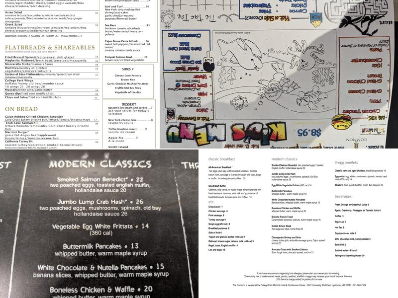 The Common Menu