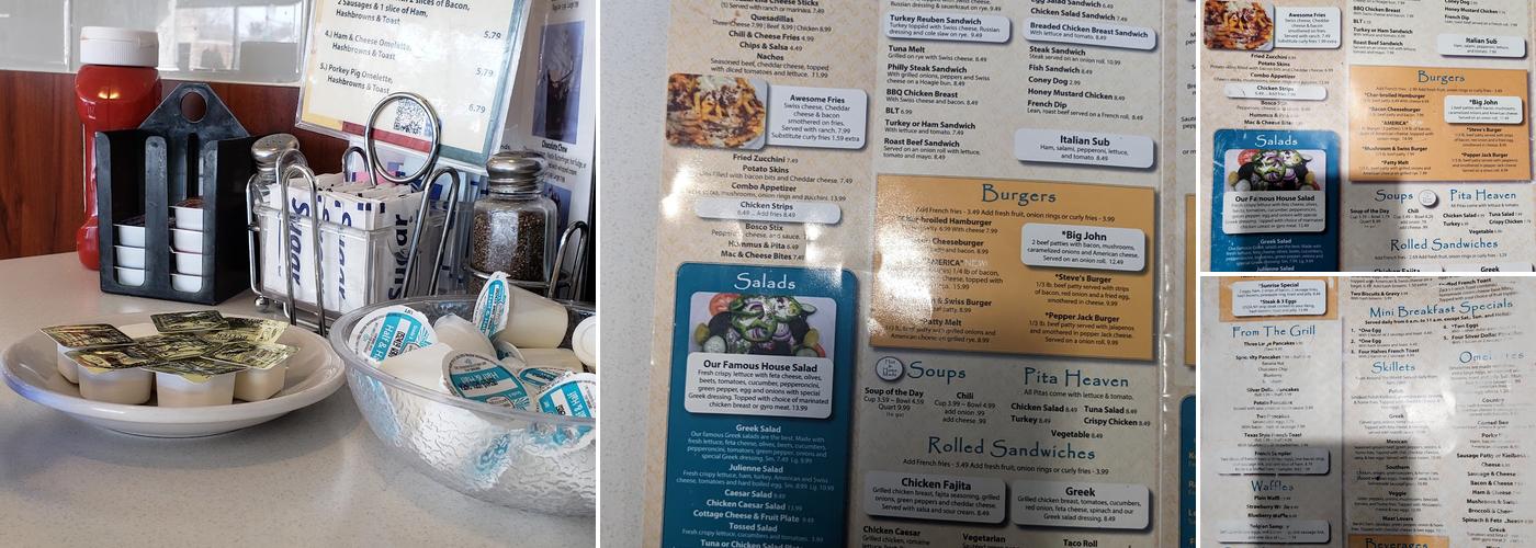 Zack's of Plymouth Menu