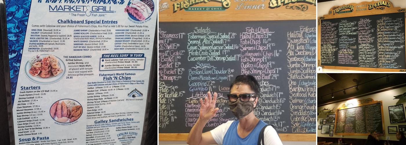 Fisherman's Market & Grill Menu