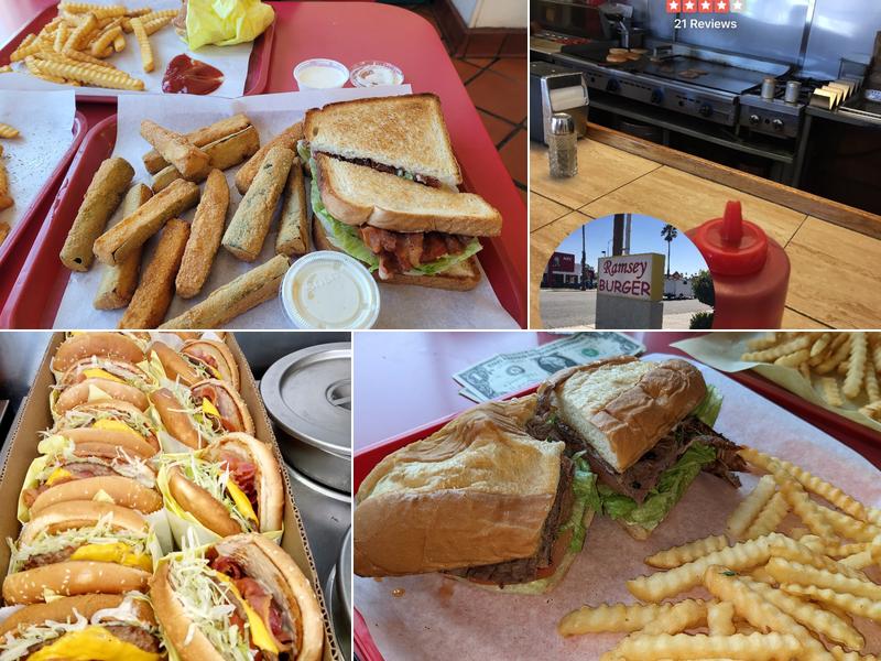 Ramsey Burger 1901 W Ramsey St #1904, Banning