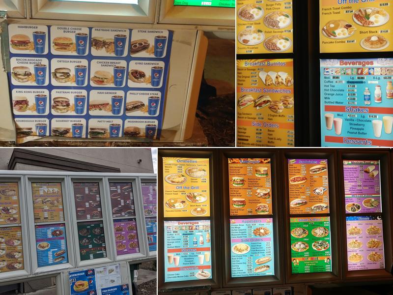 Steve's Jr Burgers Menu