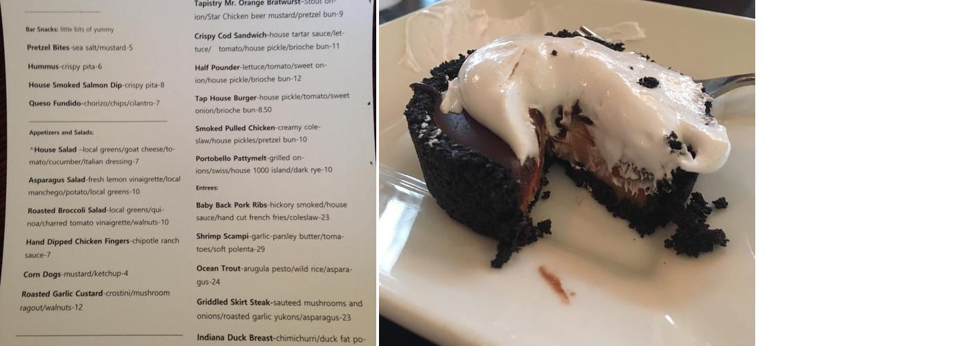 Mesa Luna Restaurant Menu