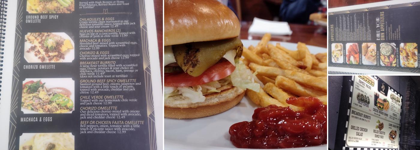 J&J's Diner Menu