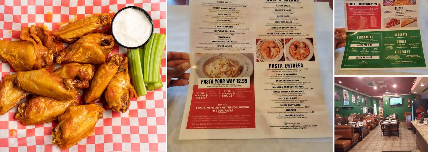 Georgio's Pizza & Pasta Menu