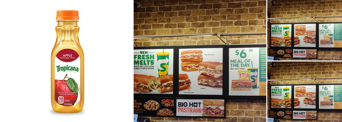 Subway Menu