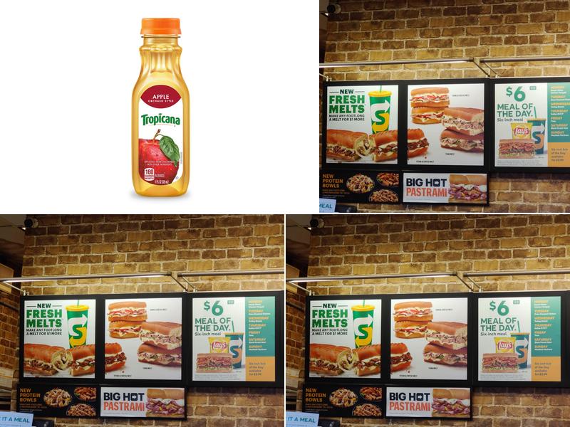 Subway Menu