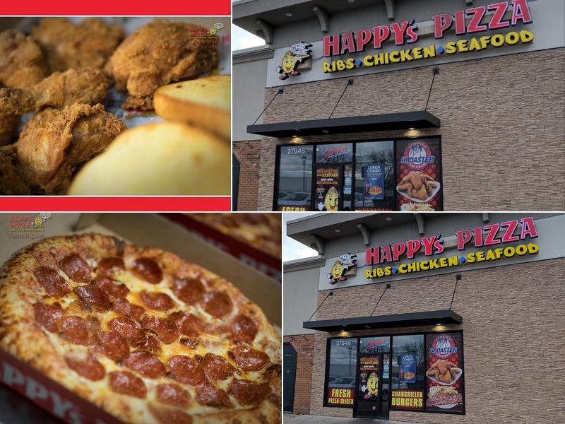 Happy's Pizza 27845 Orchard Lake Rd, Farmington Hills