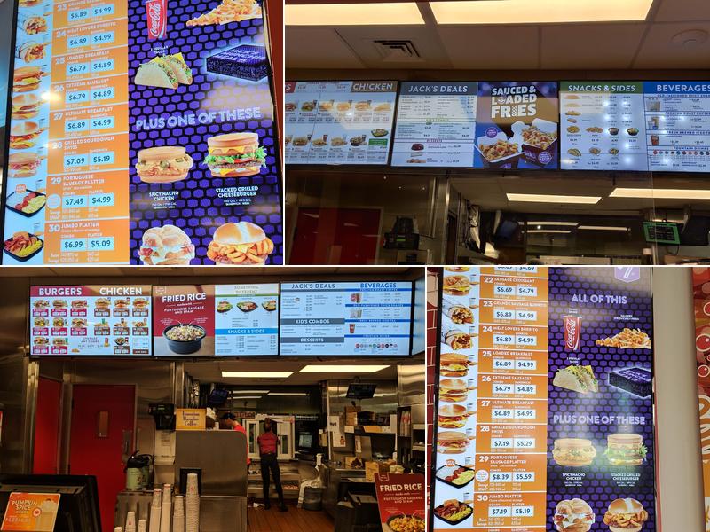 Jack in the Box Menu