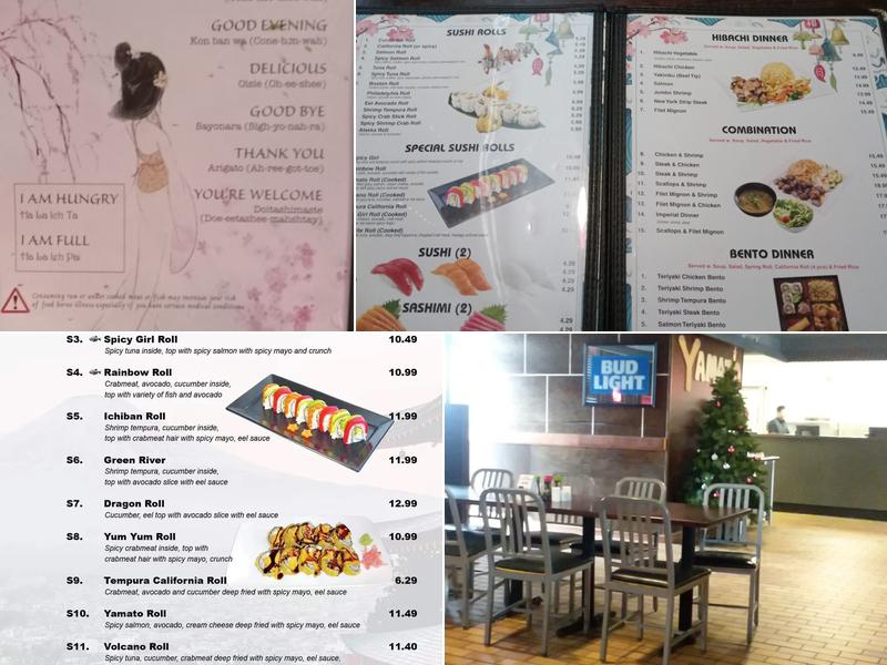 Yamato Menu