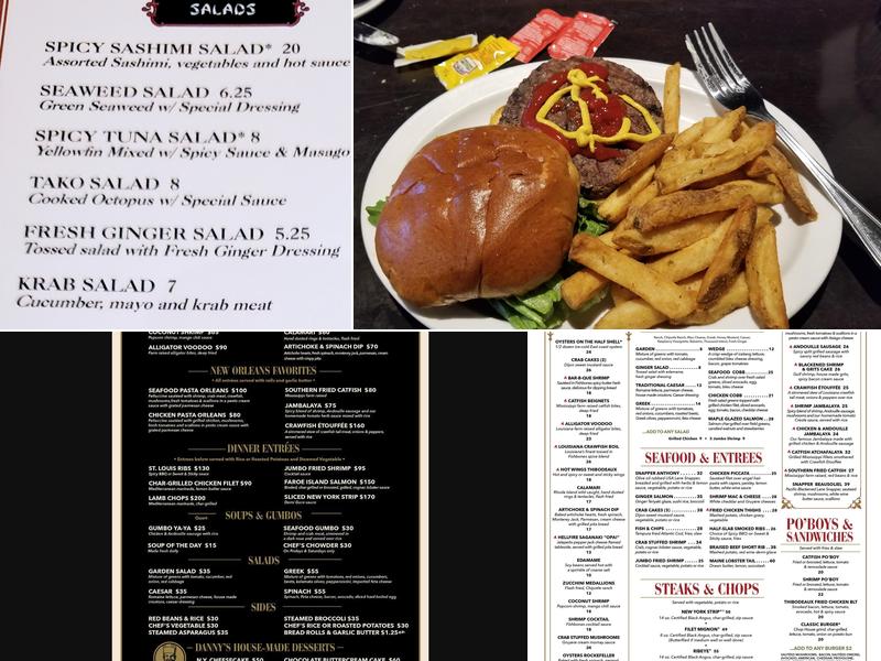 Fishbone's West Menu