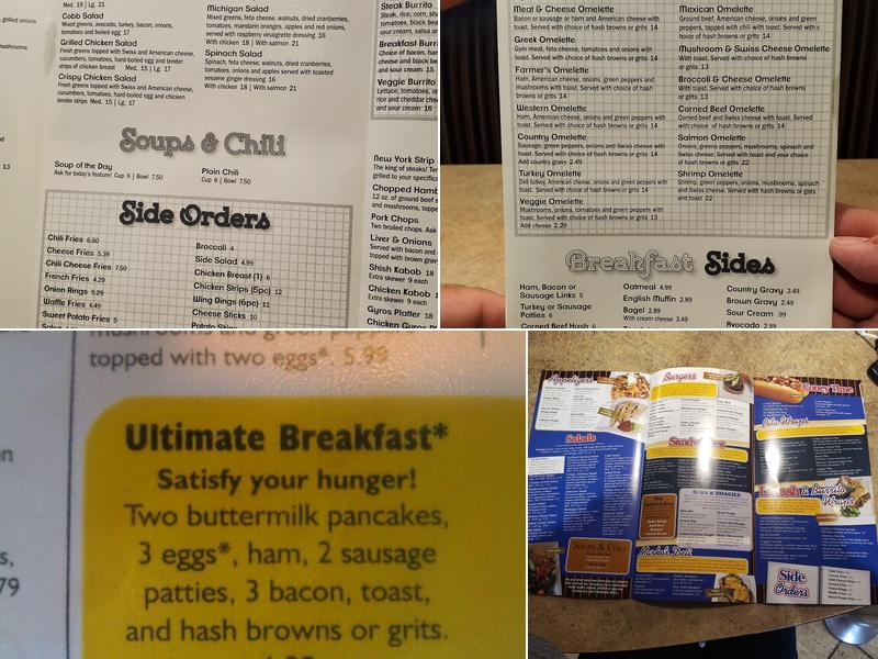 Marko's Cozy Cafe Menu