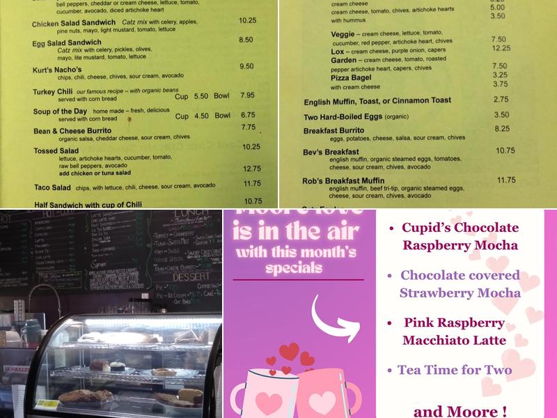 Coffee & Moore Menu
