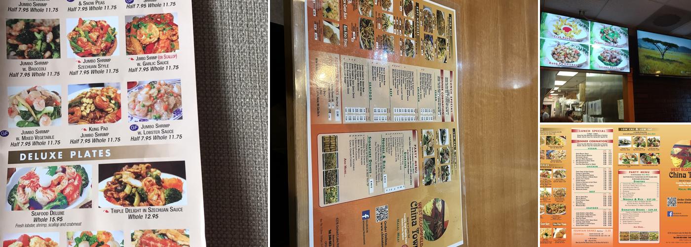 China Town (halal meat) Menu
