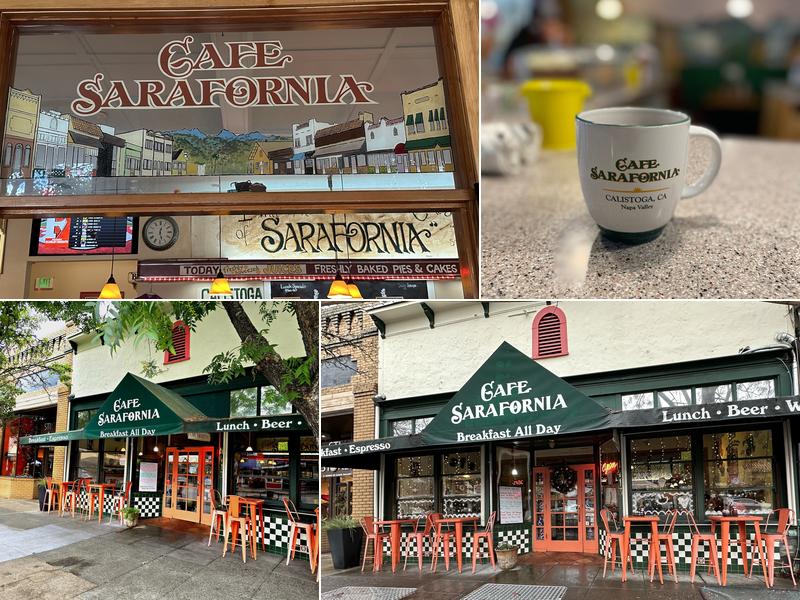 Café Sarafornia 1413 Lincoln Ave, Calistoga