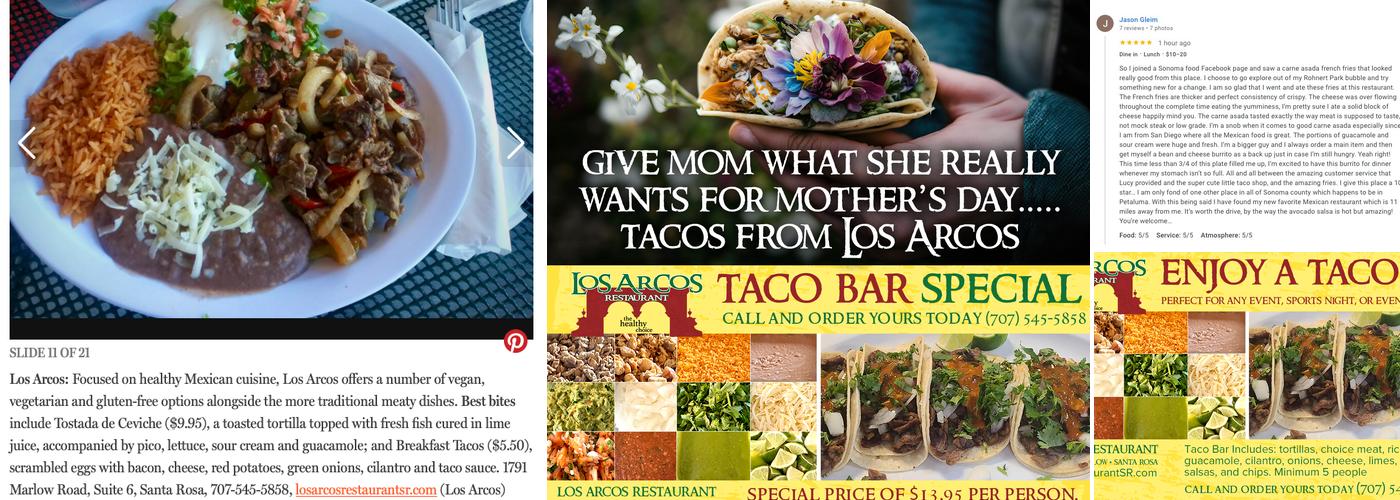 Los Arcos | Mexican Restaurant Menu