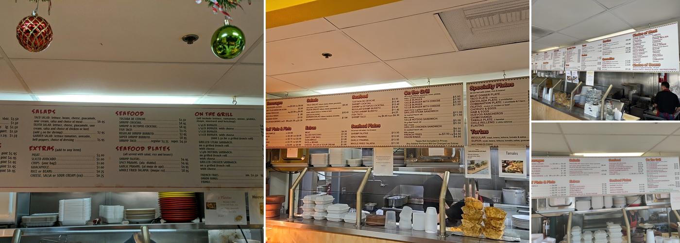 Chunky's Taqueria & Grill Menu