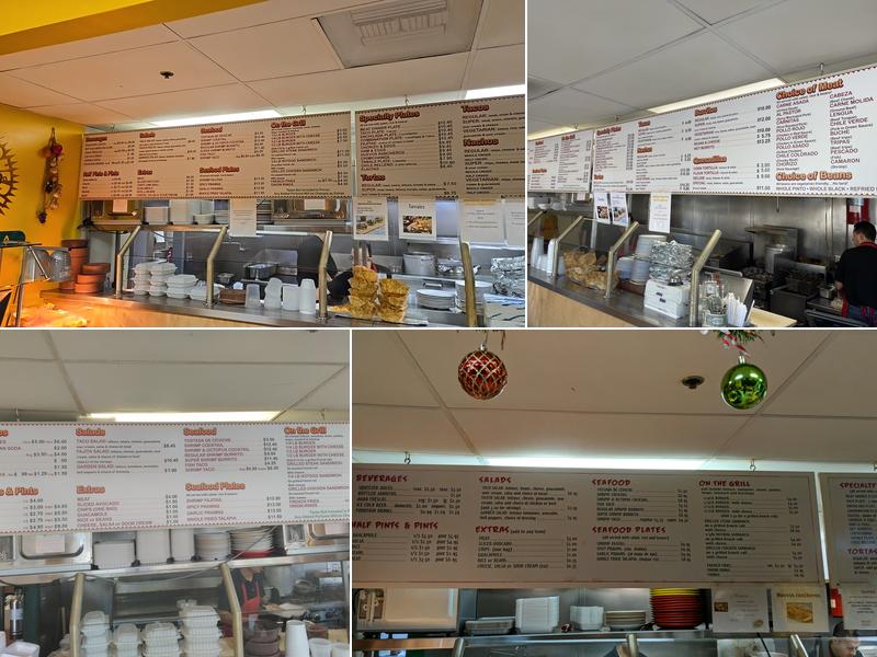 Chunky's Taqueria & Grill Menu