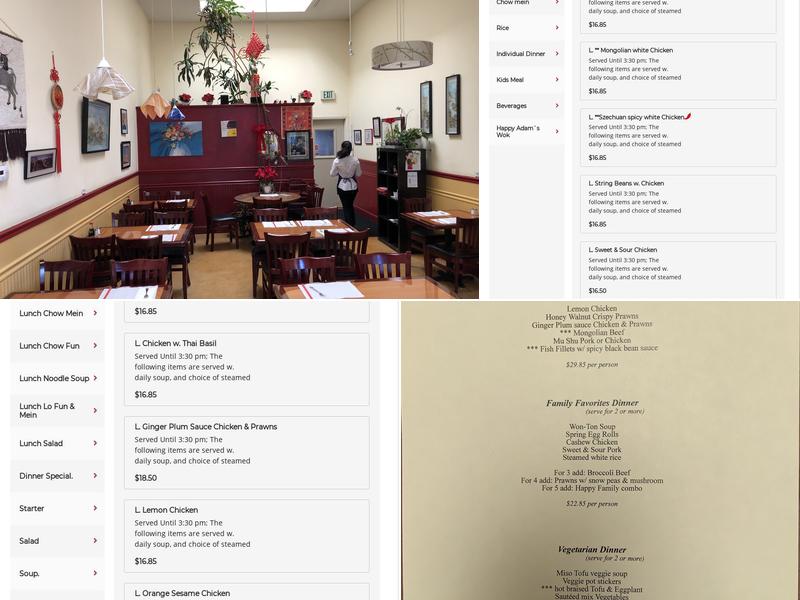 Ting Hau Menu
