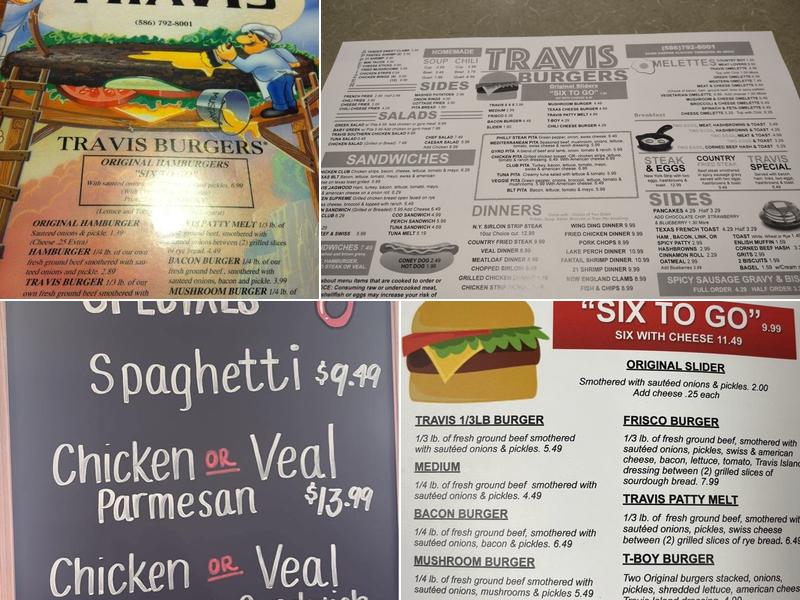Travis Restaurant Menu