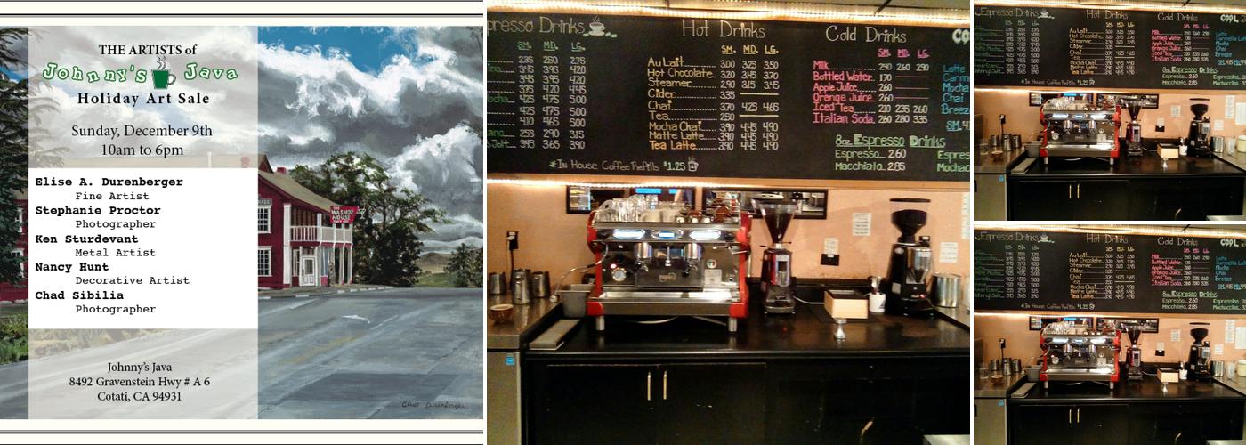 Johnny's Java Cotati Menu