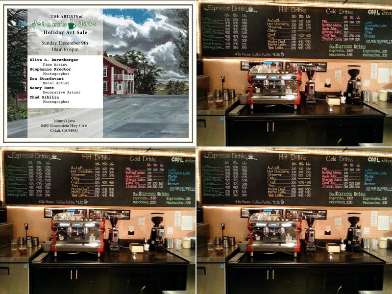 Johnny's Java Cotati Menu