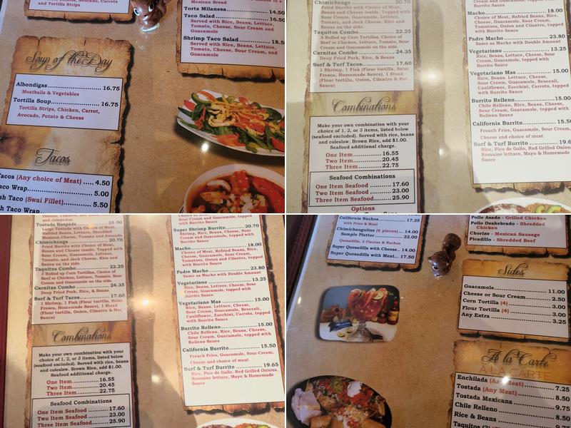 Mi Pueblo El Centro Menu